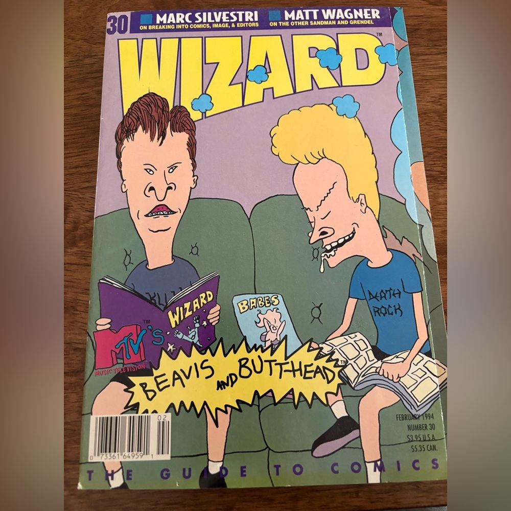 Beavis and Butt-Head Wizard Comic Book